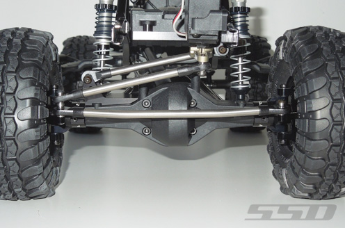 Details about  / ALLOY CHASSIS MOUNTED SERVO WITH PANHARD LINK FOR RC Crawler SCX10 Black//Silver2