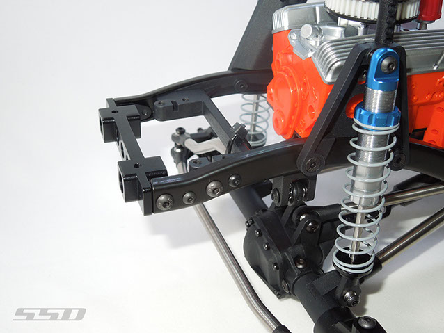 SSD Châssis Arrière Extension pour Trail King SCX10 II SSD00350 pare-chocs 21.5 mm SSD-RC SSD Châssis Arrière Extension pour Trail King SCX10 II SSD00350 pare-chocs 21.5 mm SSD-RC